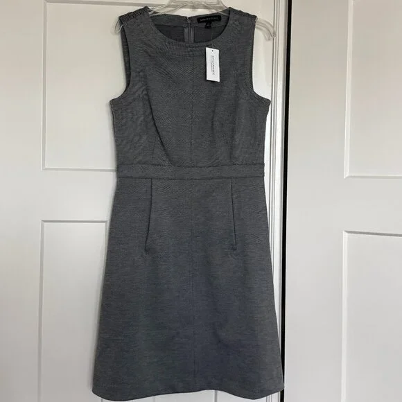 Banana Republic Women’s Gray Mini Dress Size 2 - Picture 1 of 4
